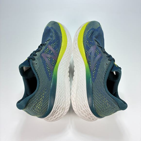 New Balance Fresh Foam More Blue Yellow Green Running Shoes Men\'s Size 12 2E main image 9
